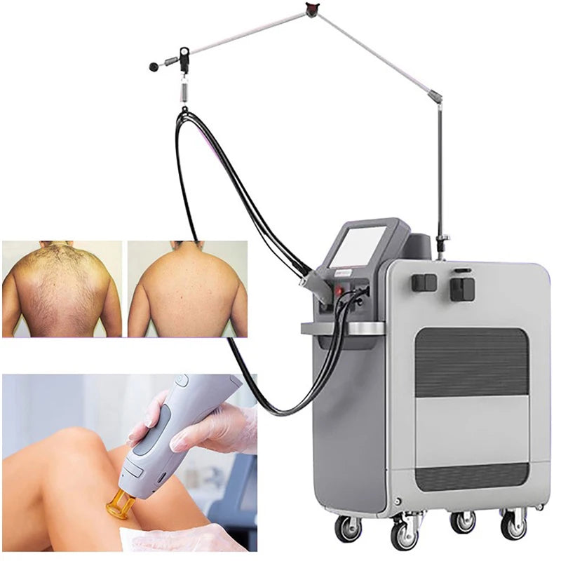 High quality 1064nm painless hair removal Clinic 755NM alexandrite machine