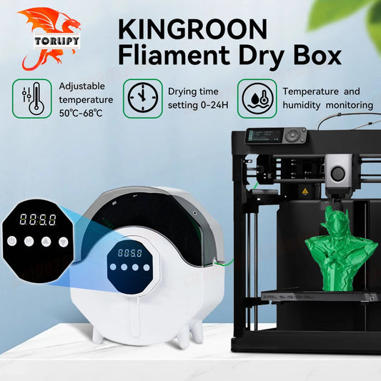 Filament Dryer Box 3D Printer Filament Dry Box 3D Filament Storage Keep Filaments Dry 3D Printer Parts